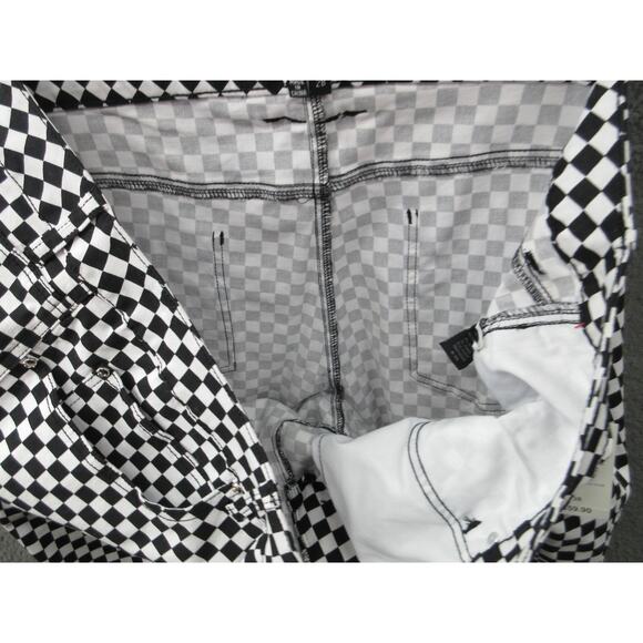 NWT Tripp NYC Daang Goodman Plus Size 28 Checkerboard Skinny Pants HOT TOPIC - Picture 16 of 16